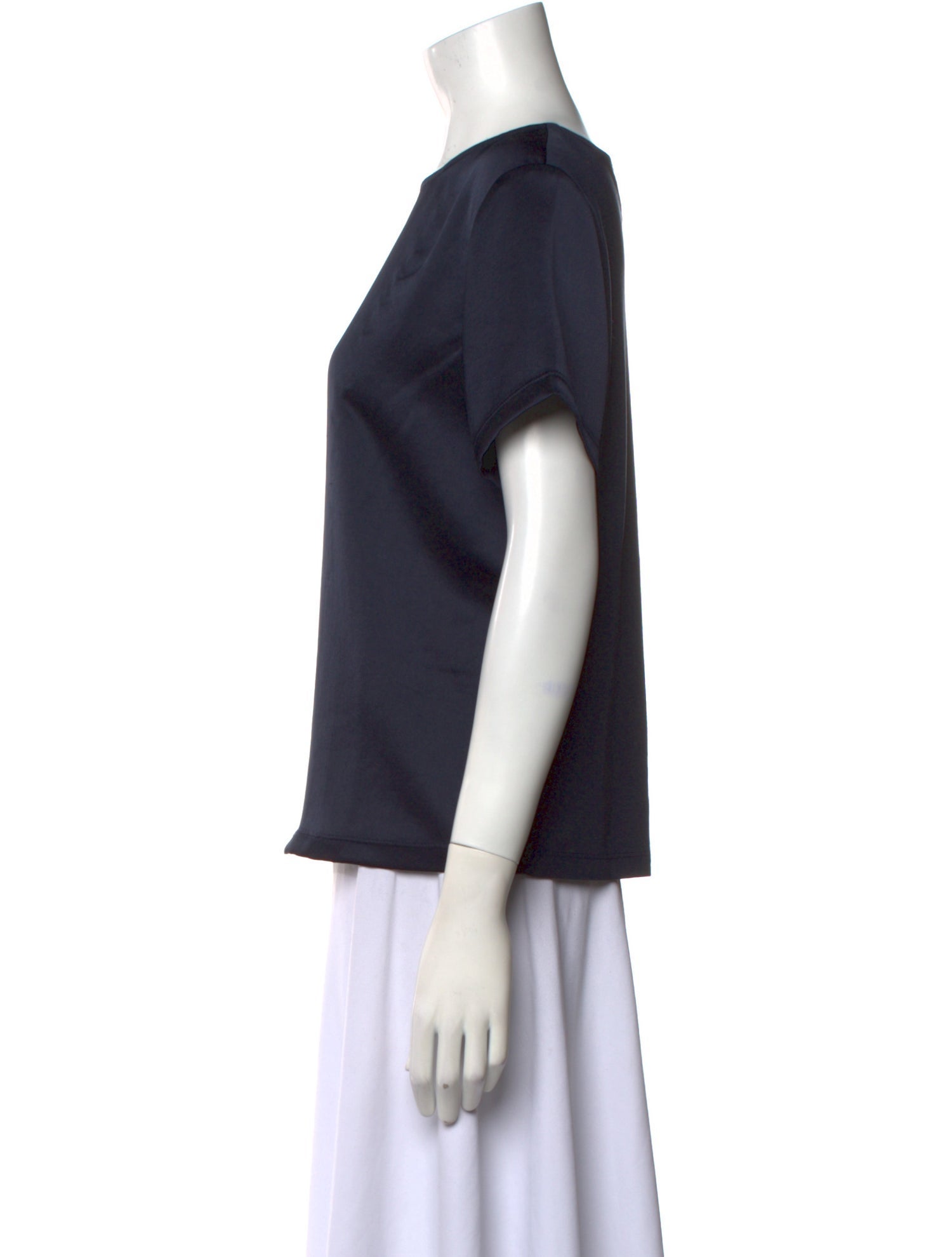 Weekend Max Mara Bateau Neckline Short Sleeve T-Shirt