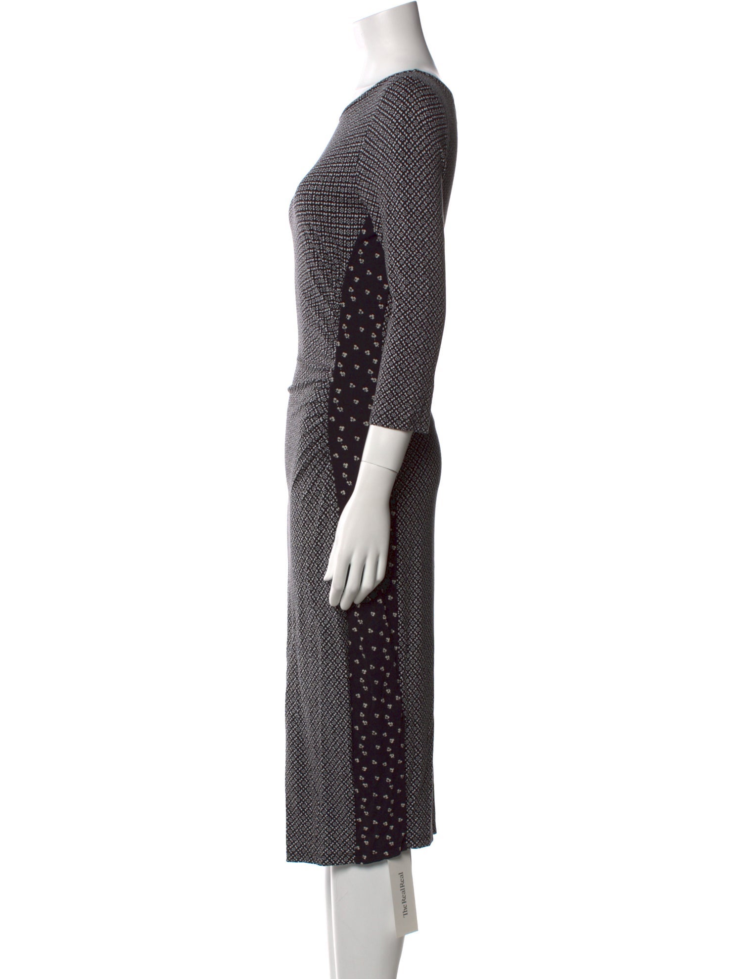 Weekend Max Mara Silk Midi Length Dress