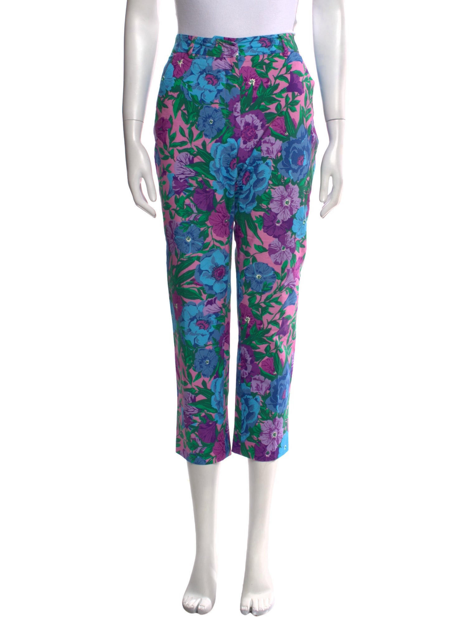 Weekend Max Mara Printed Straight Leg Pants