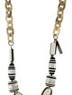 Weekend Max Mara Resin Long Bead Strand Necklace