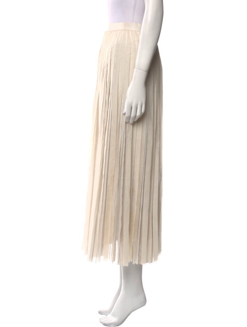 Weekend Max Mara Pleated Accents Midi Length Skirt