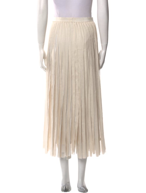 Weekend Max Mara Pleated Accents Midi Length Skirt