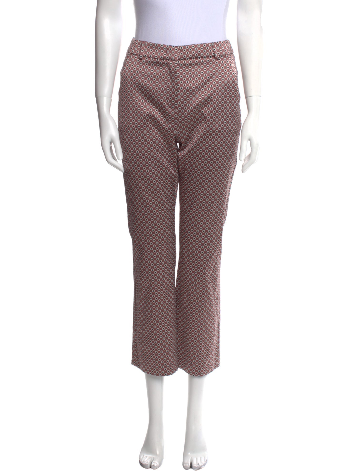 Weekend Max Mara Printed Straight Leg Pants