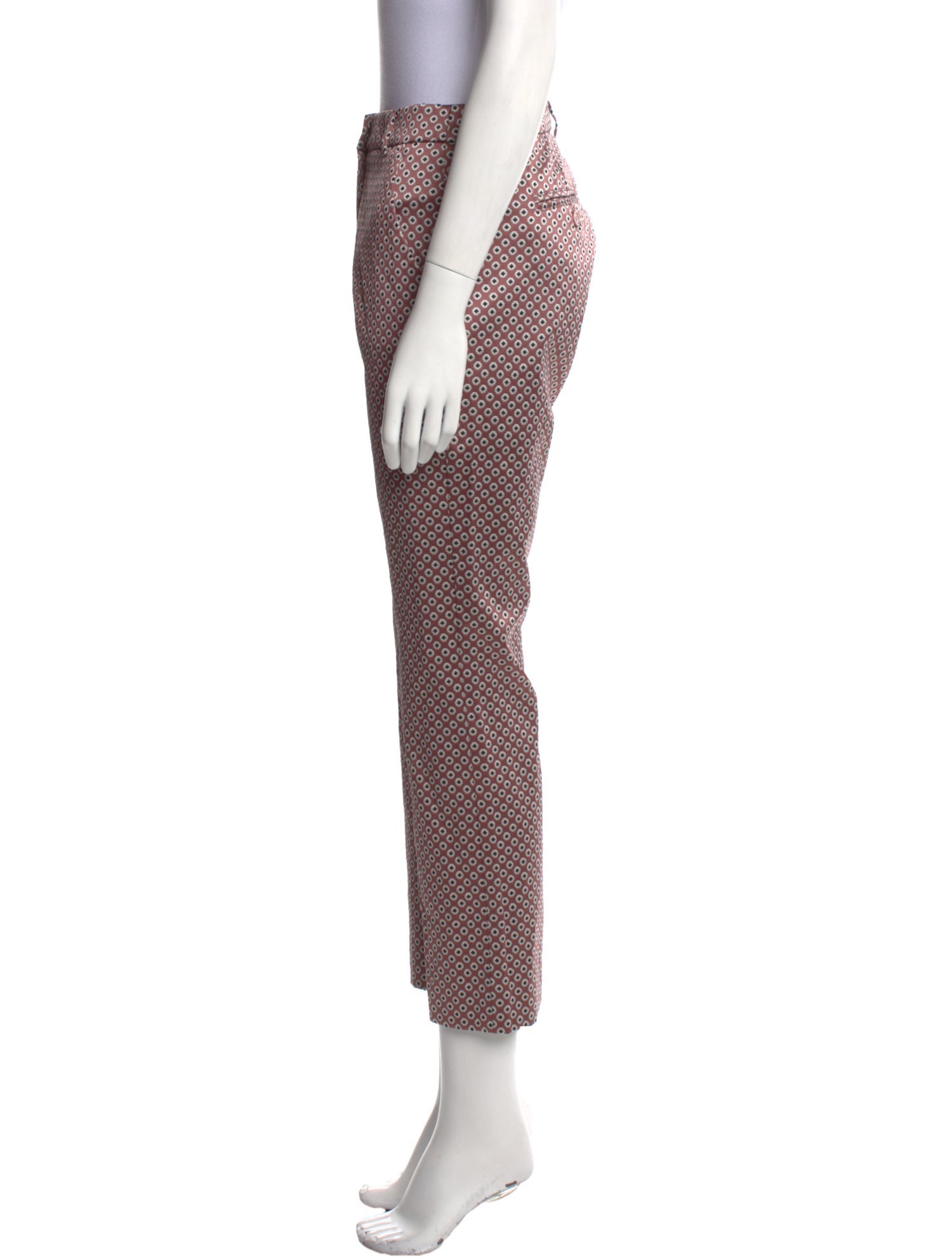 Weekend Max Mara Printed Straight Leg Pants