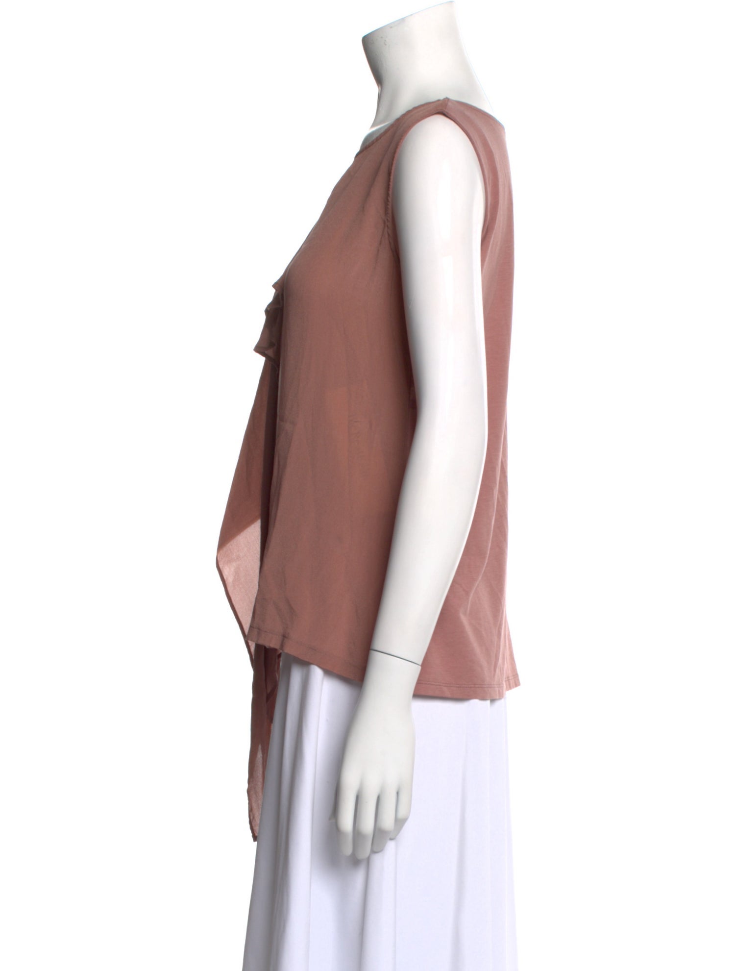 Weekend Max Mara Scoop Neck Sleeveless Top