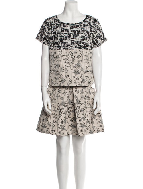 Weekend Max Mara Floral Print Skirt Set