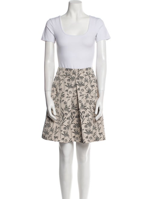 Weekend Max Mara Floral Print Skirt Set