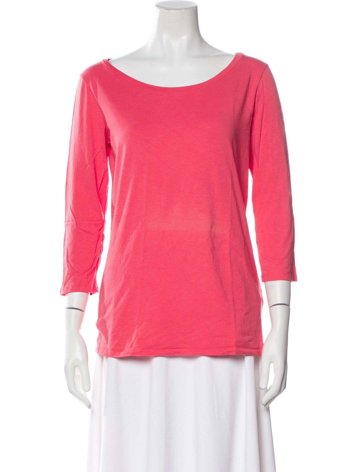 Weekend Max Mara Bateau Neckline Three-Quarter Sleeve T-Shirt