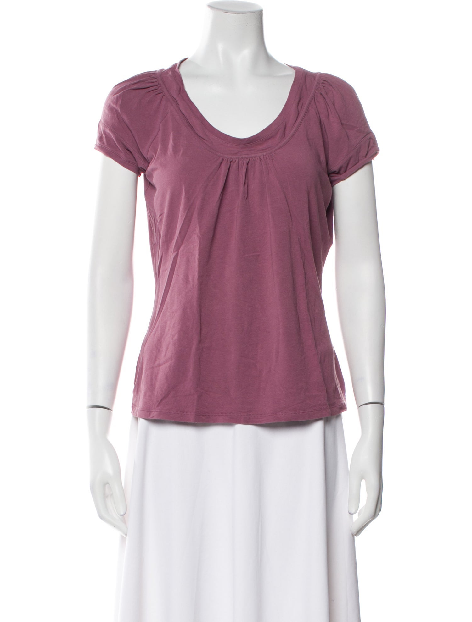 Weekend Max Mara Scoop Neck Short Sleeve T-Shirt