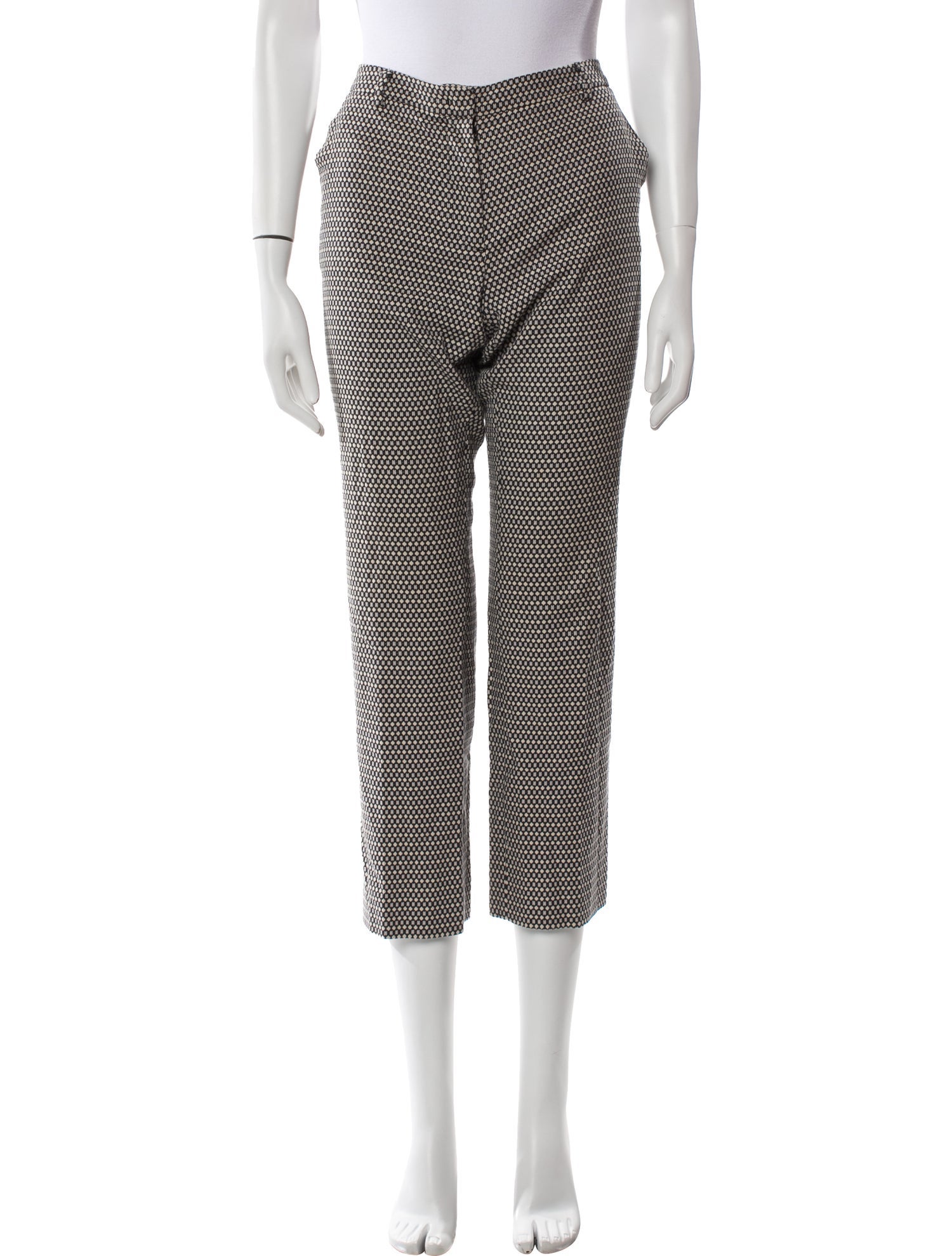 Weekend Max Mara Printed Straight Leg Pants