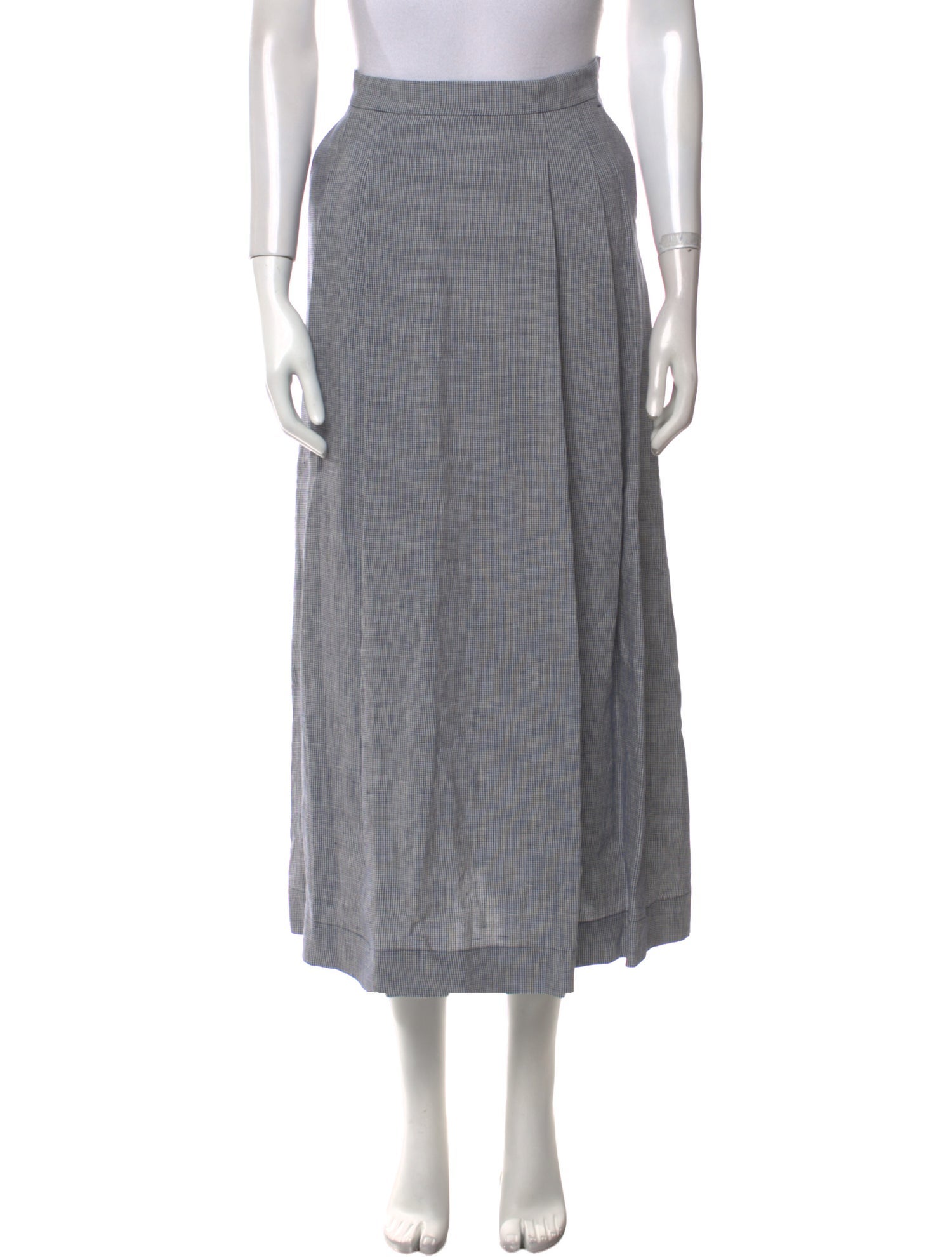 Weekend Max Mara Linen Midi Length Skirt