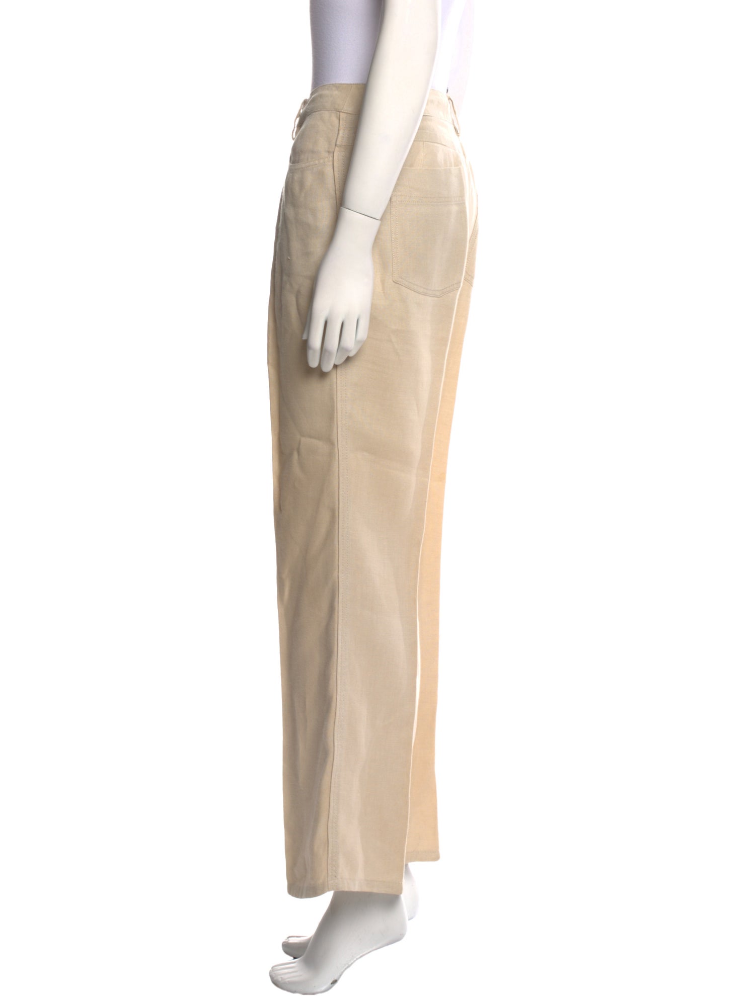 Weekend Max Mara Linen Wide Leg Pants