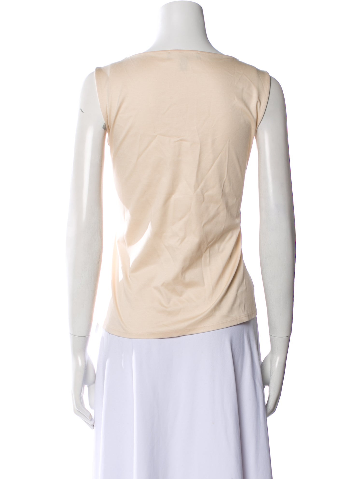 Weekend Max Mara Scoop Neck Sleeveless Top