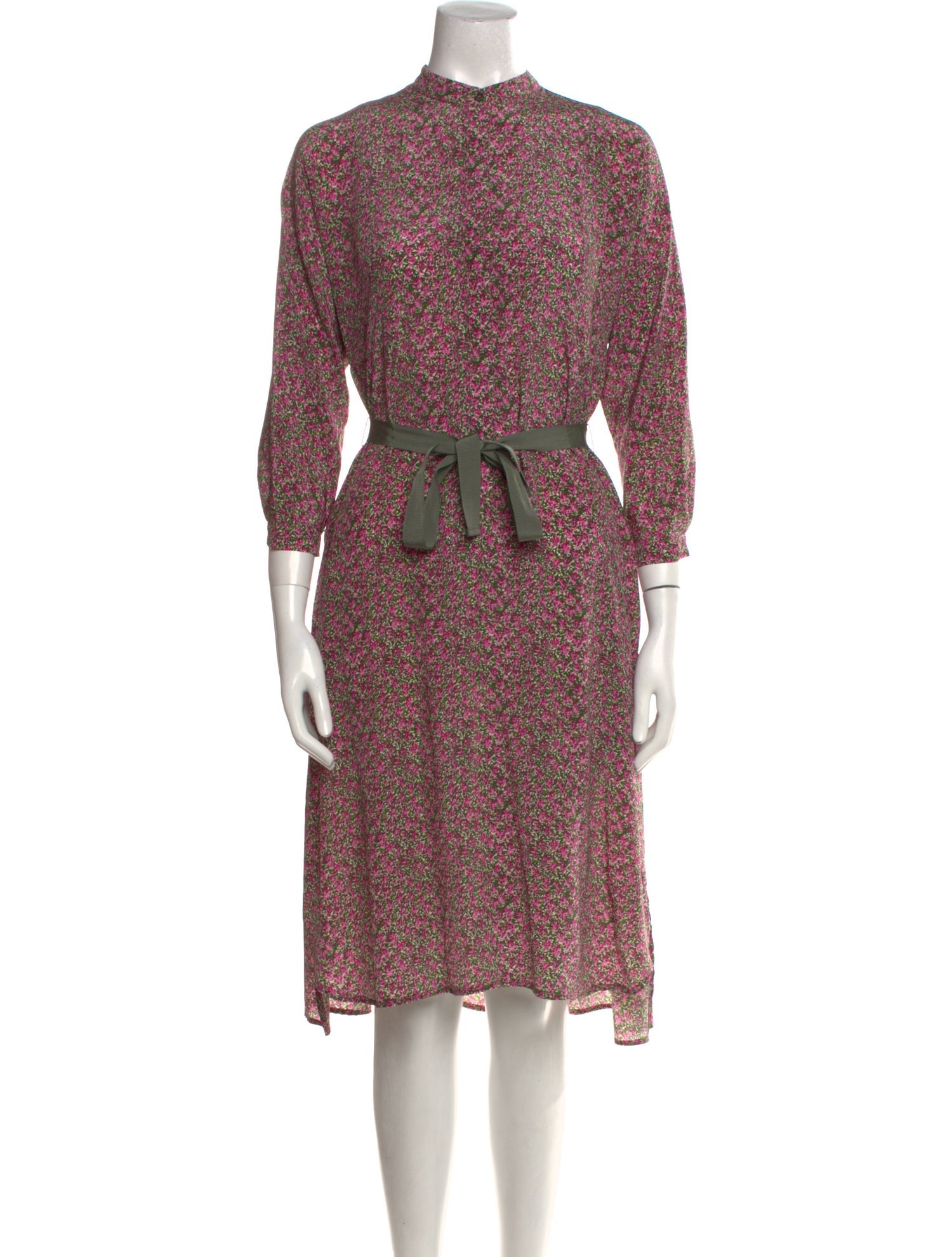 Weekend Max Mara Silk Knee-Length Dress