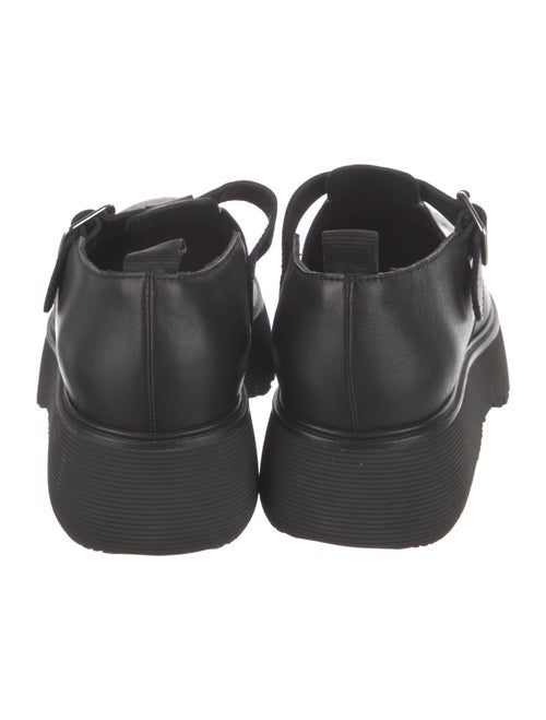 Weekend Max Mara Leather Mary Jane Flats