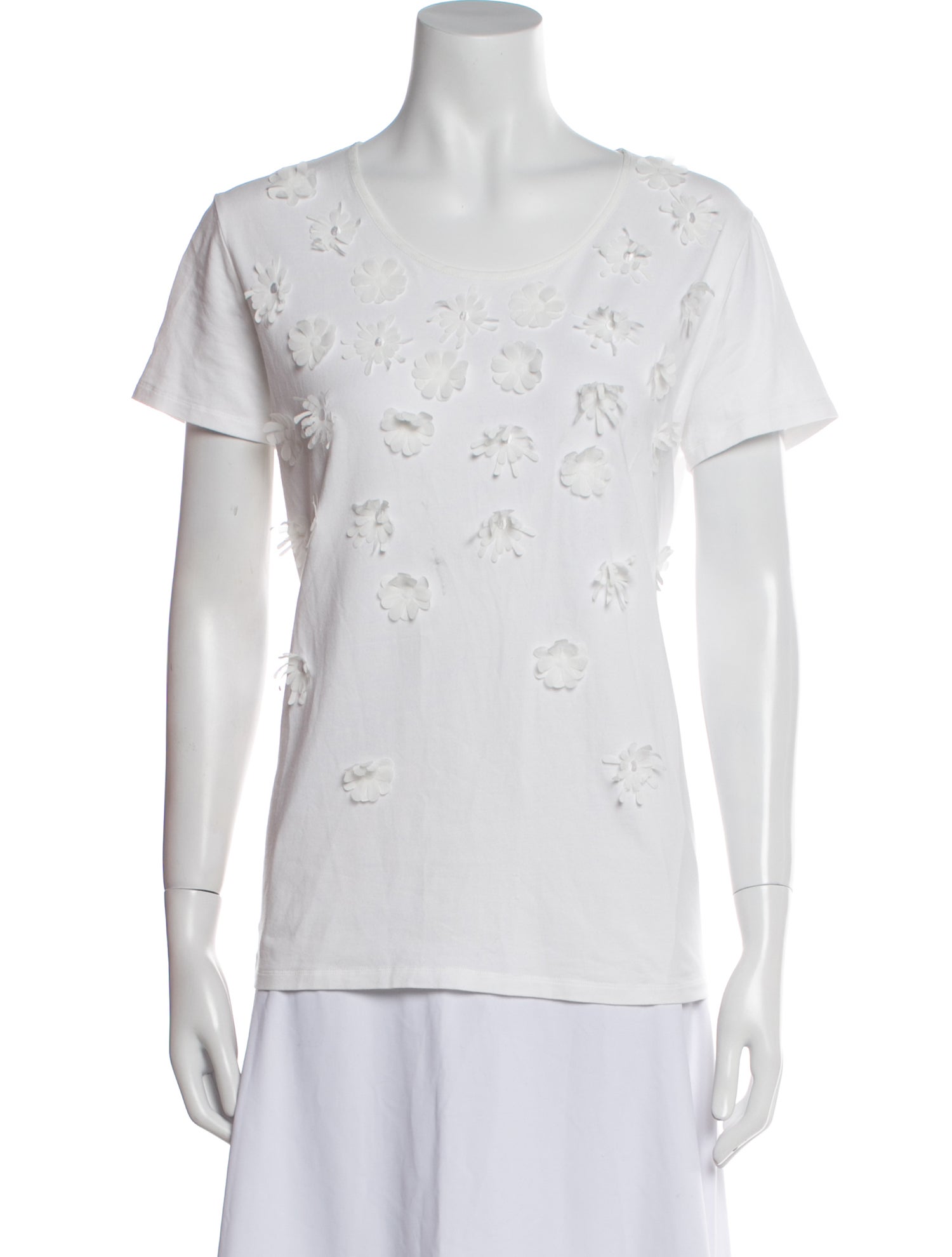 Weekend Max Mara Scoop Neck Short Sleeve T-Shirt