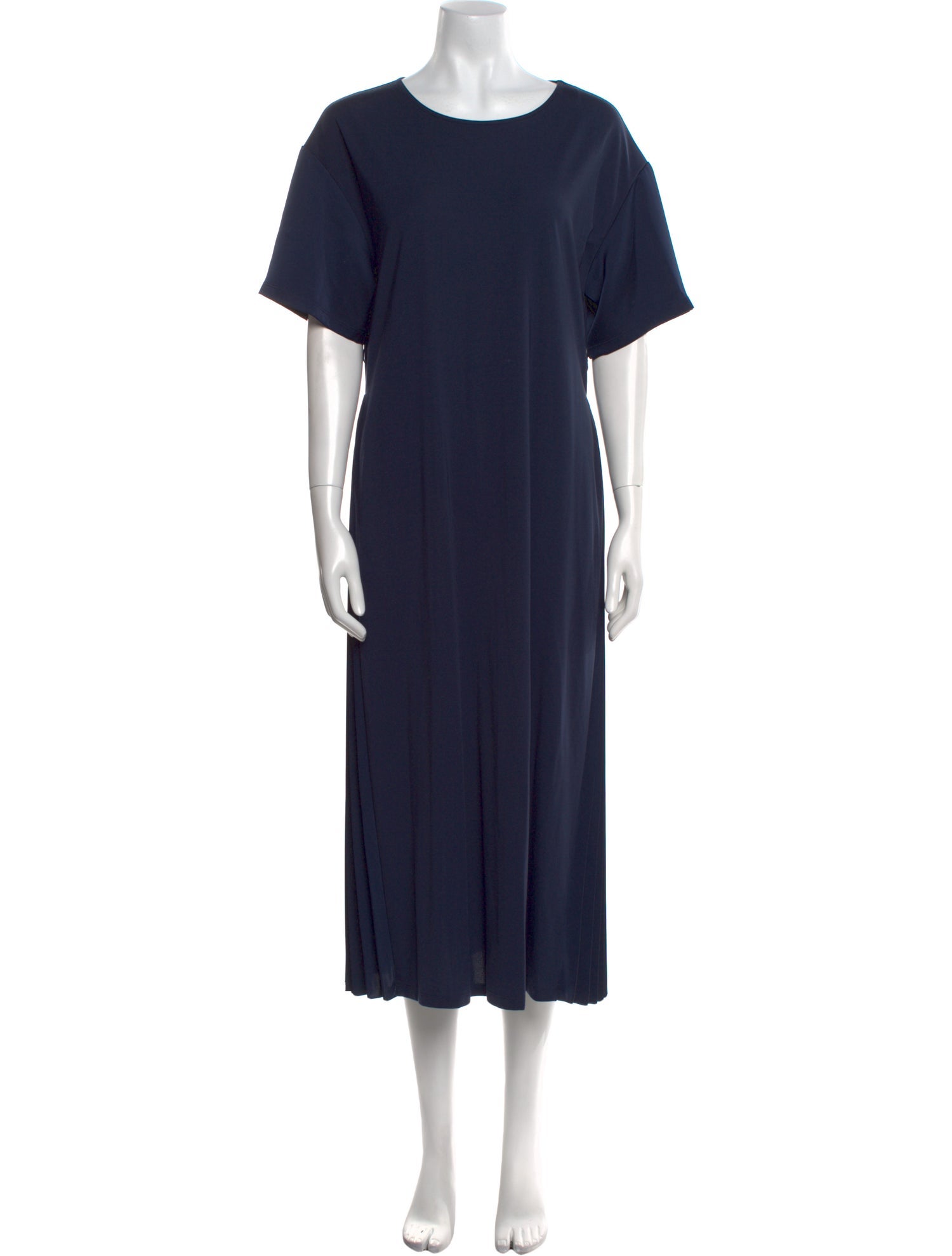 Weekend Max Mara Crew Neck Midi Length Dress