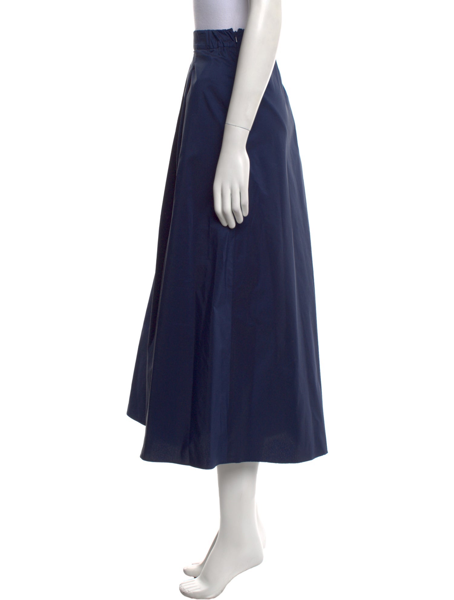 Weekend Max Mara Pleated Accents Midi Length Skirt w/ Tags