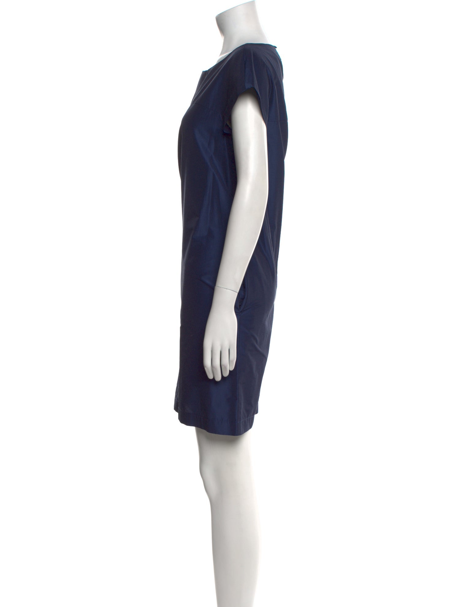 Weekend Max Mara Bateau Neckline Mini Dress