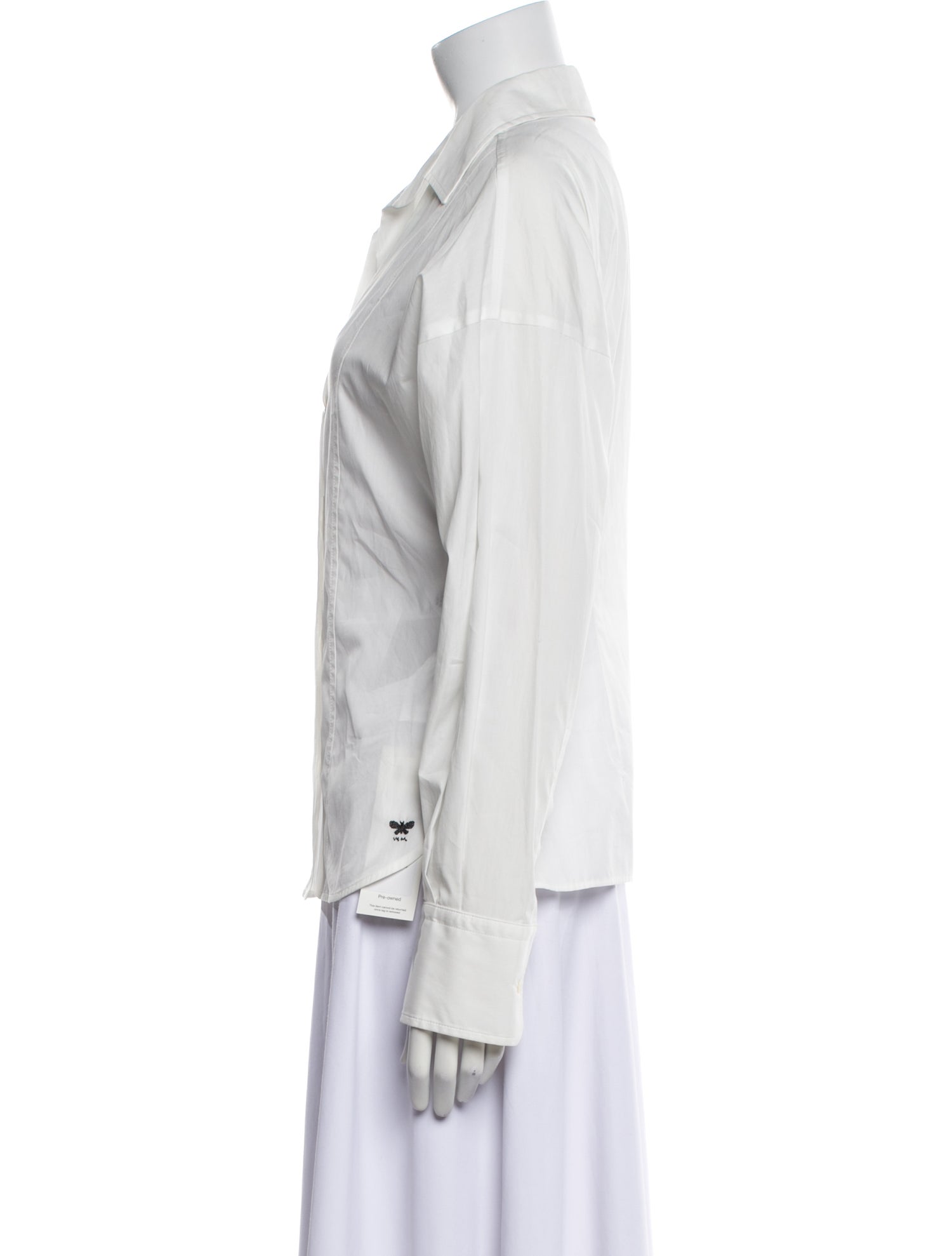 Weekend Max Mara Long Sleeve Button-Up Top w/ Tags
