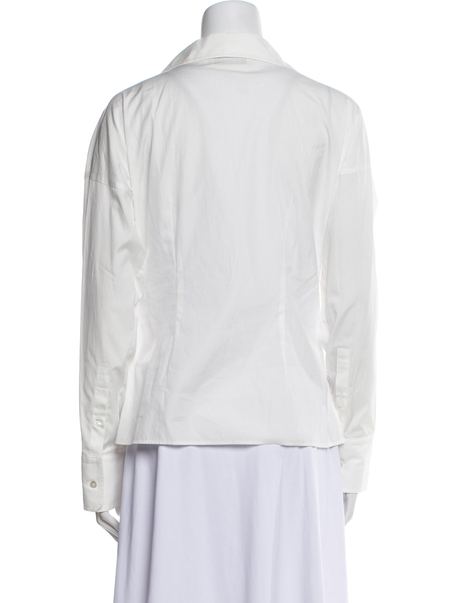 Weekend Max Mara Long Sleeve Button-Up Top