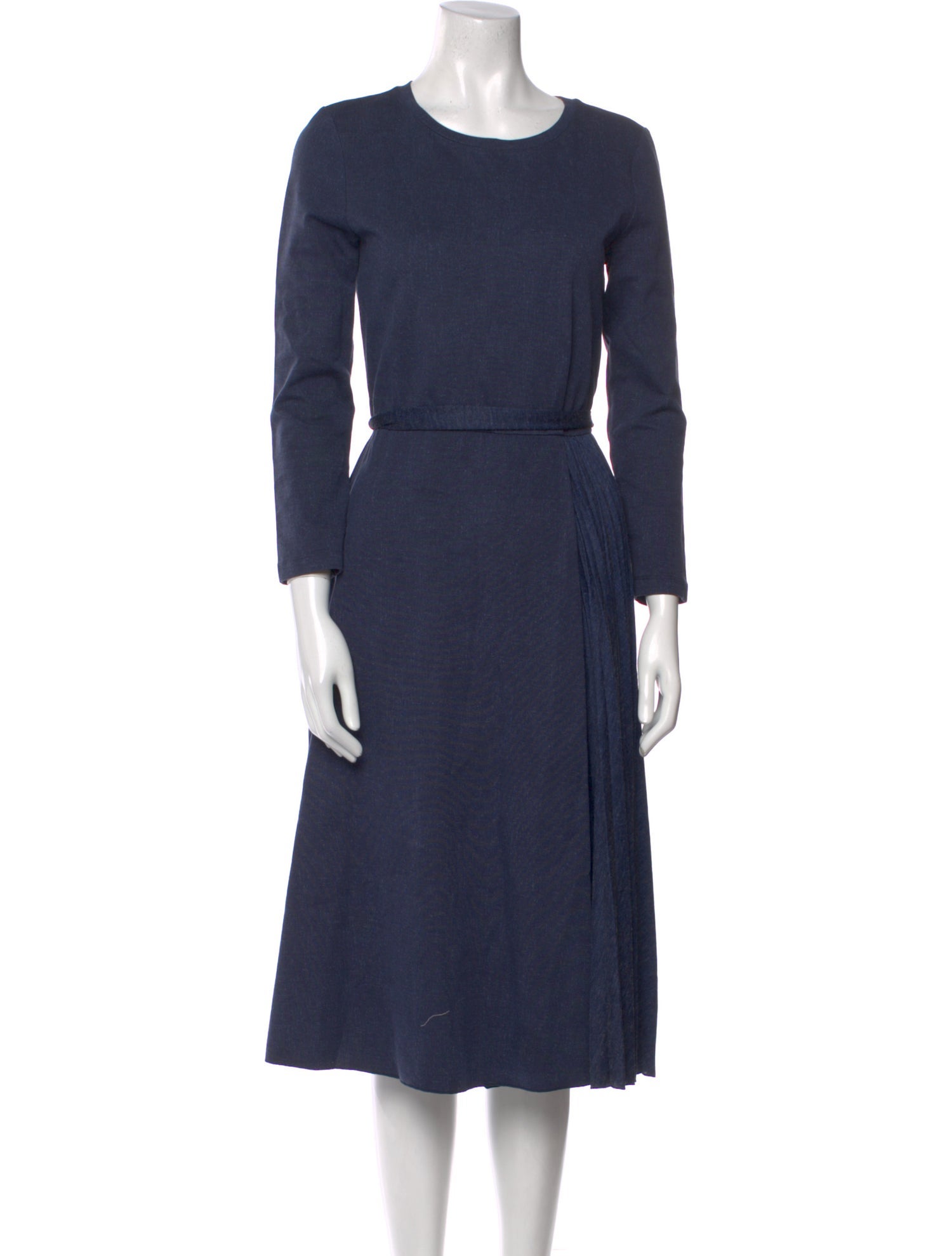 Weekend Max Mara Crew Neck Midi Length Dress