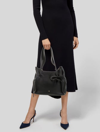Weekend Max Mara Leather Bucket Bag