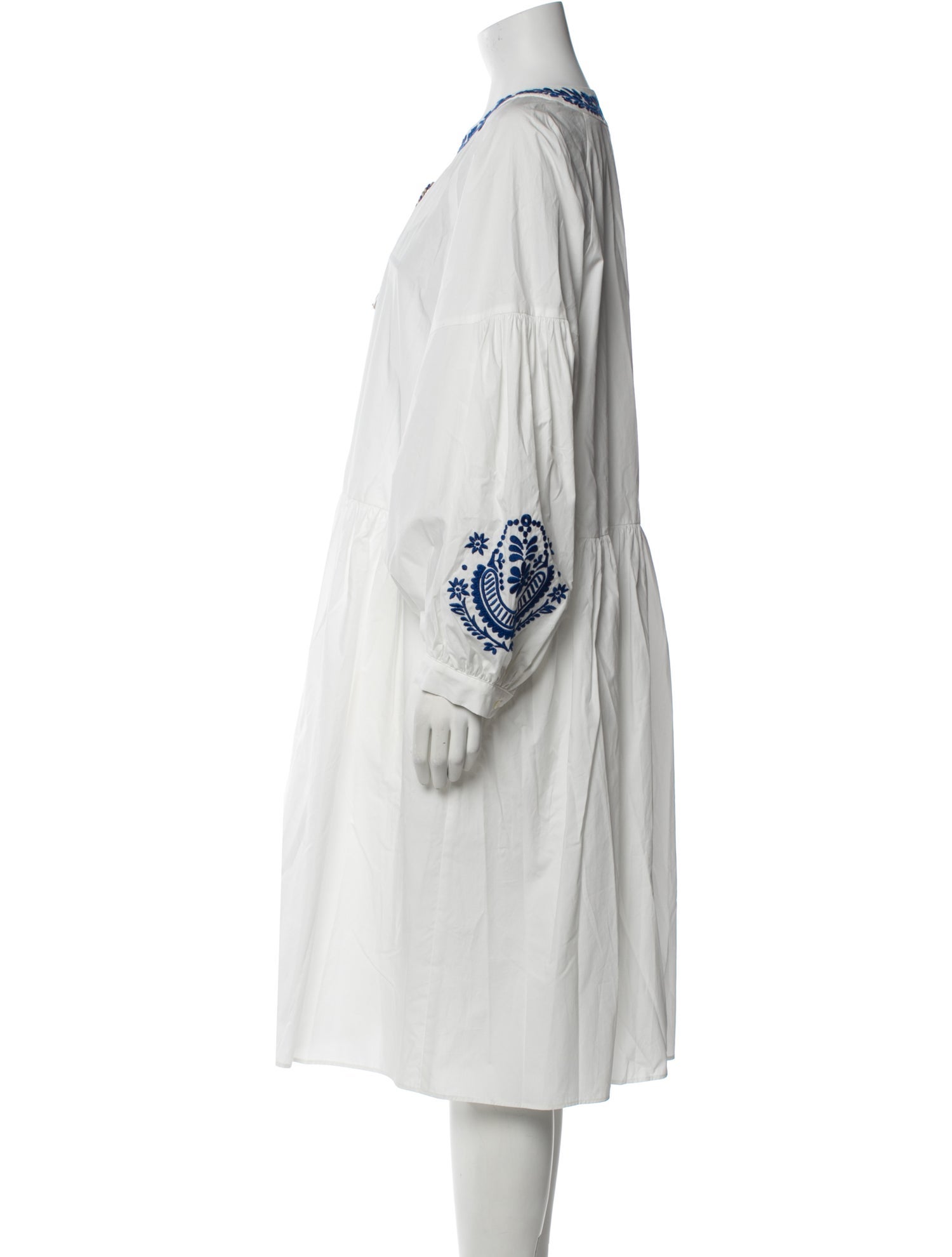 Weekend Max Mara V-Neck Midi Length Dress w/ Tags