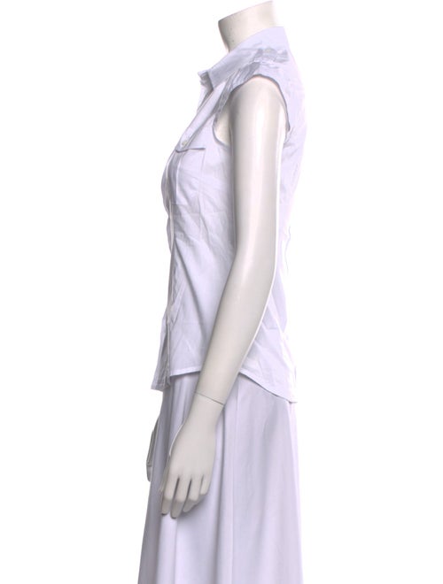 Weekend Max Mara Sleeveless Button-Up Top