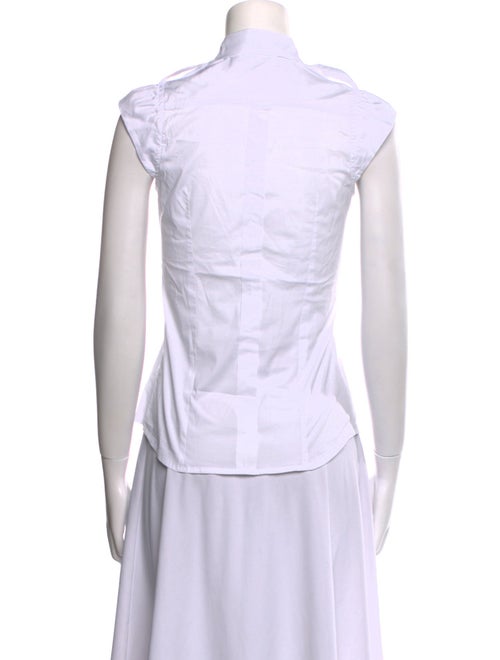 Weekend Max Mara Sleeveless Button-Up Top