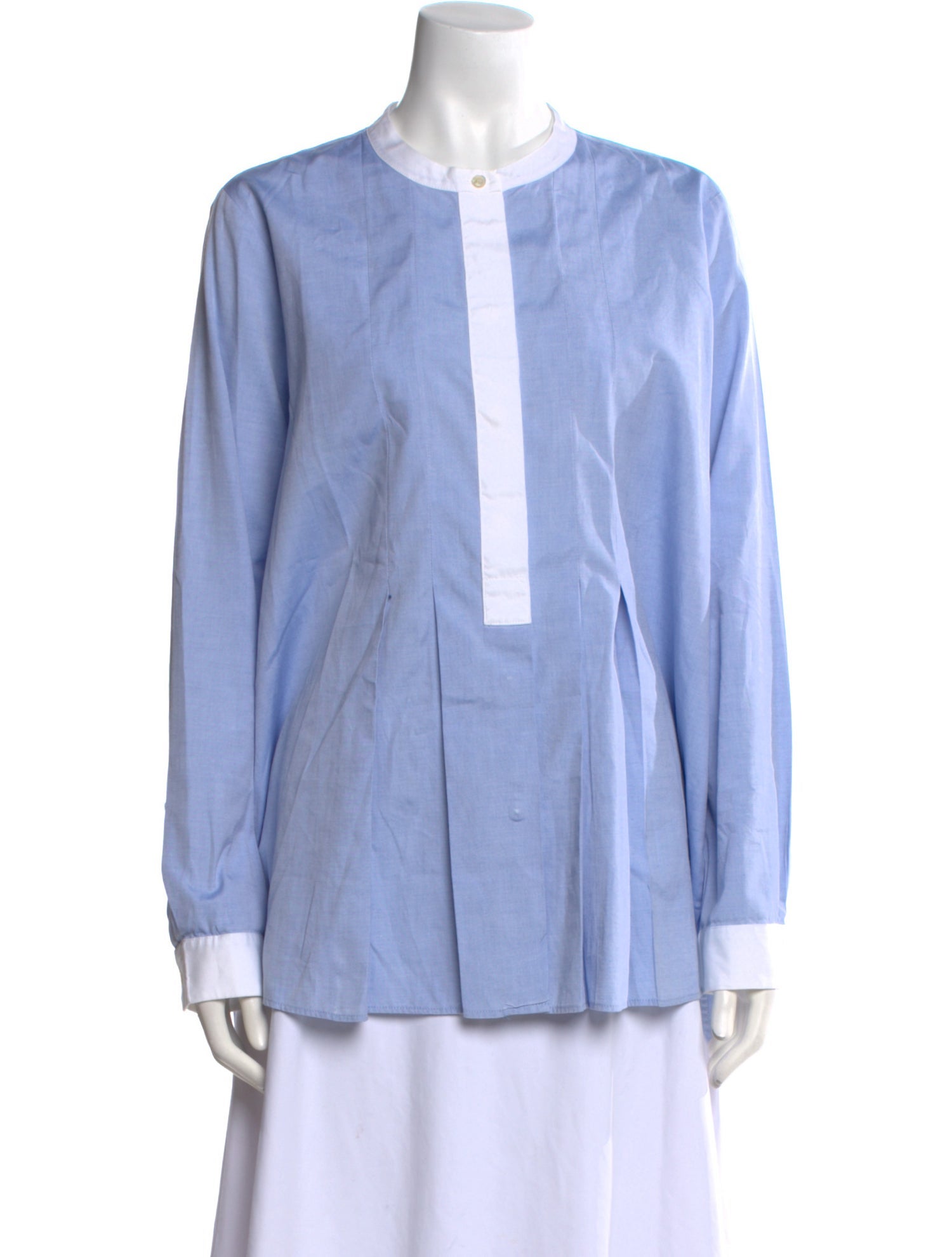 Weekend Max Mara Crew Neck Long Sleeve Blouse