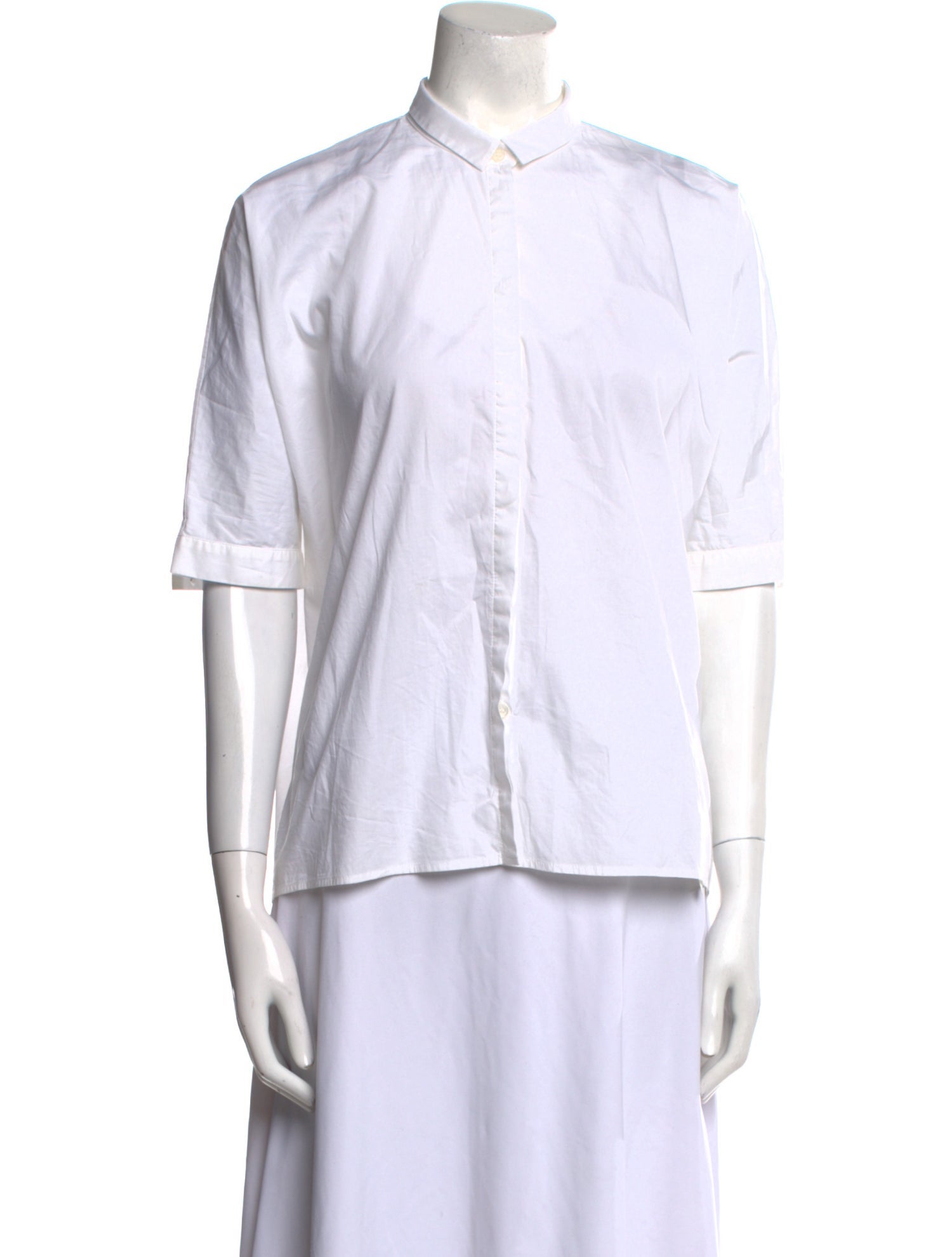 Weekend Max Mara Short Sleeve Button-Up Top