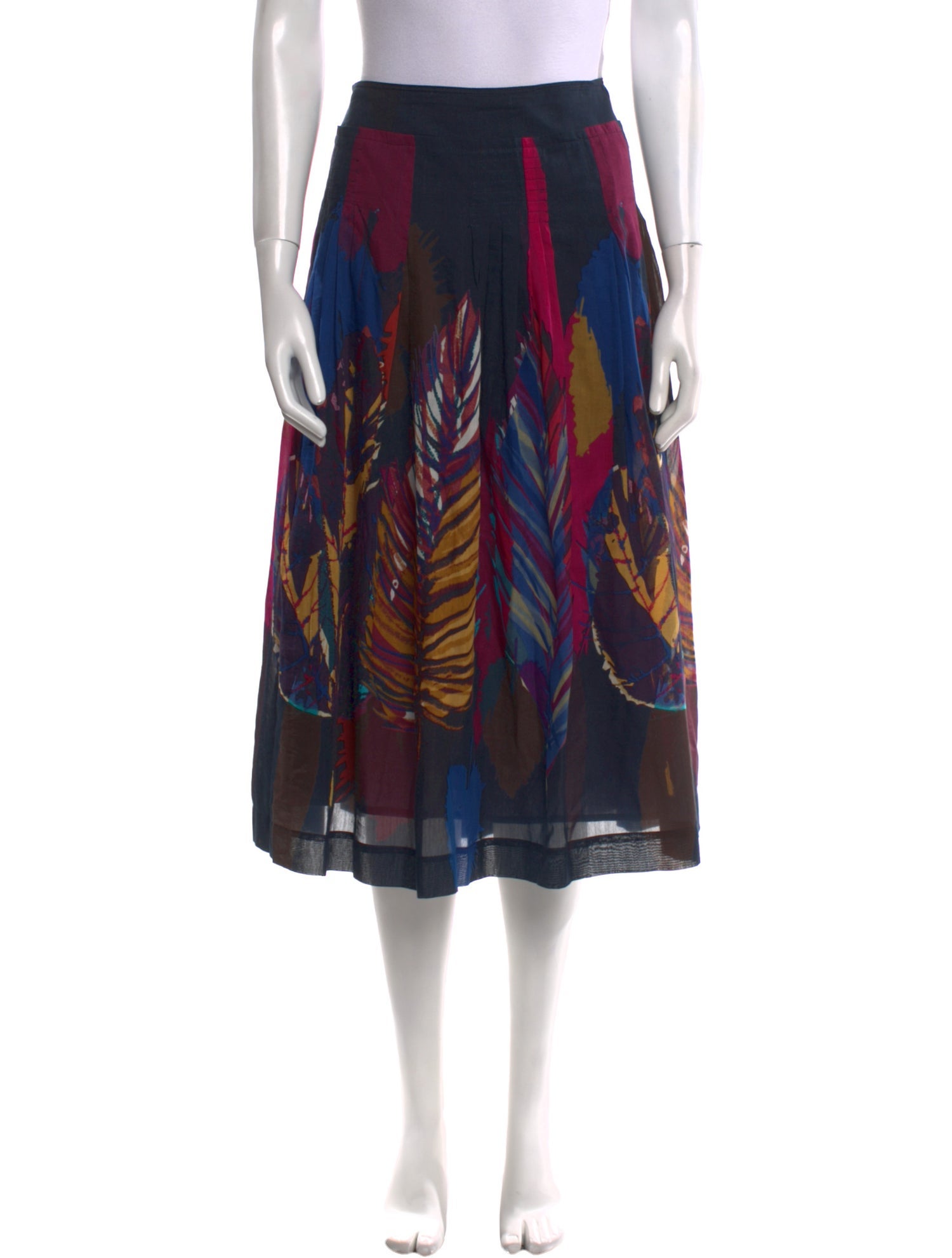 Weekend Max Mara Printed Midi Length Skirt