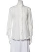 Weekend Max Mara Three-Quarter Sleeve Button-Up Top