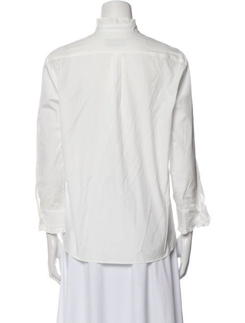 Weekend Max Mara Three-Quarter Sleeve Button-Up Top