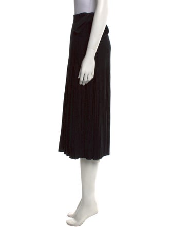 Weekend Max Mara Virgin Wool Midi Length Skirt