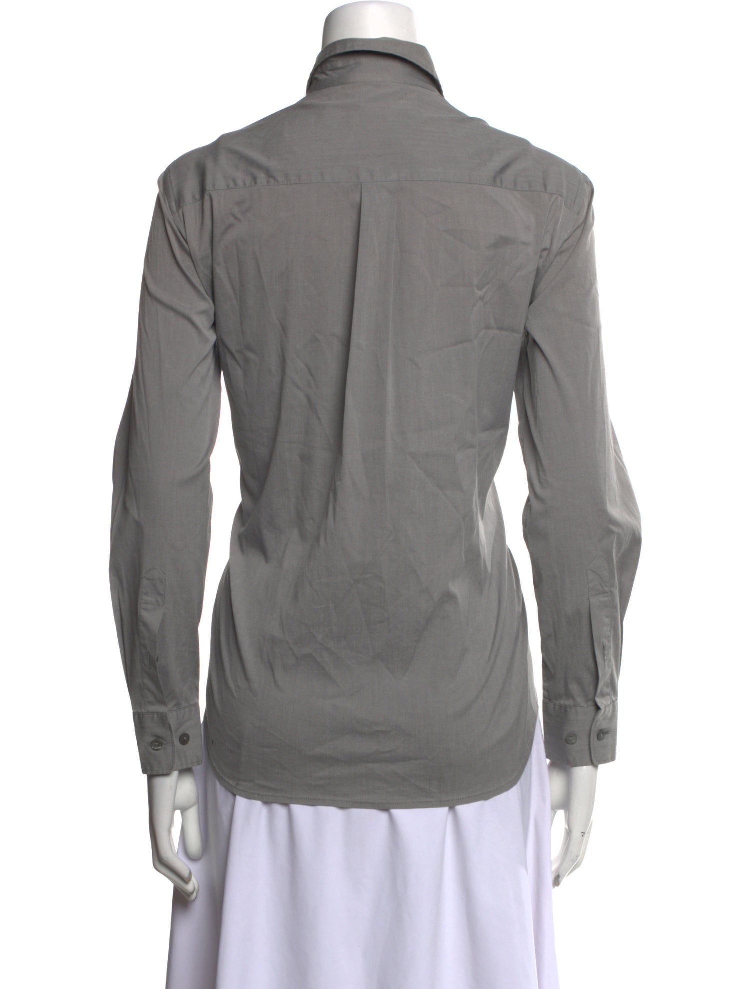 Weekend Max Mara Long Sleeve Button-Up Top