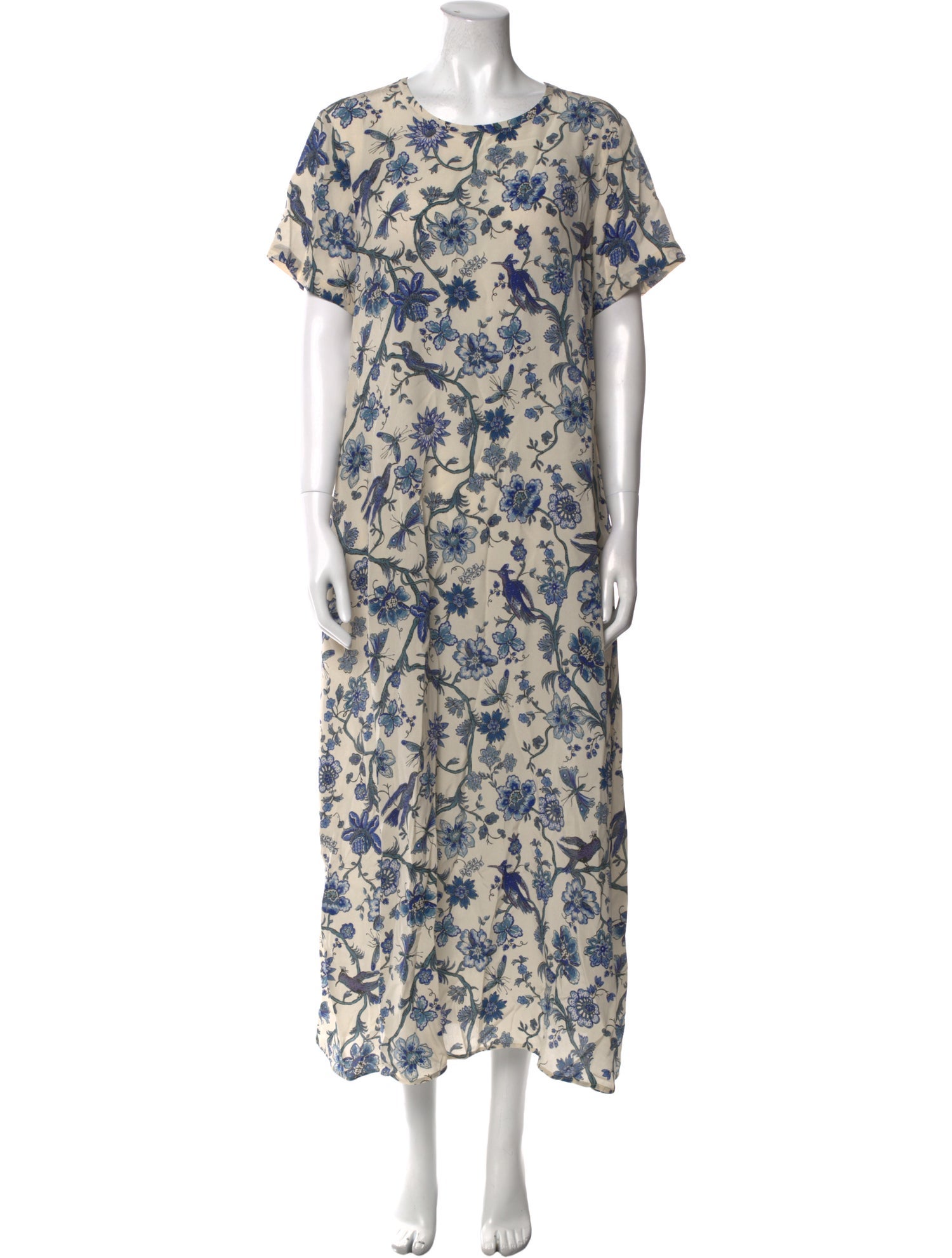 Weekend Max Mara Silk Long Dress w/ Tags