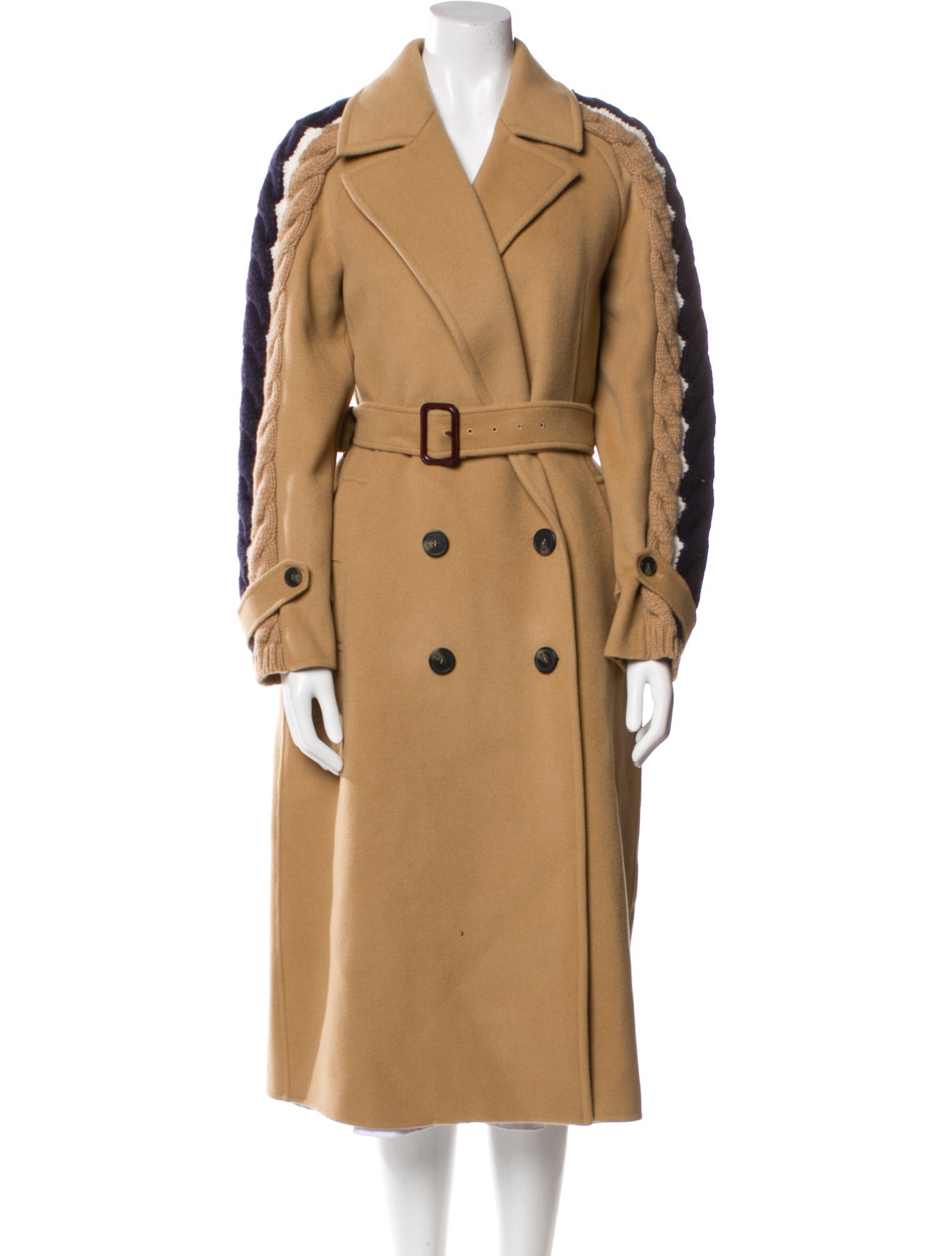 Weekend Max Mara Virgin Wool Trench Coat w/ Tags