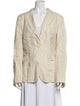 Weekend Max Mara Linen Printed Blazer