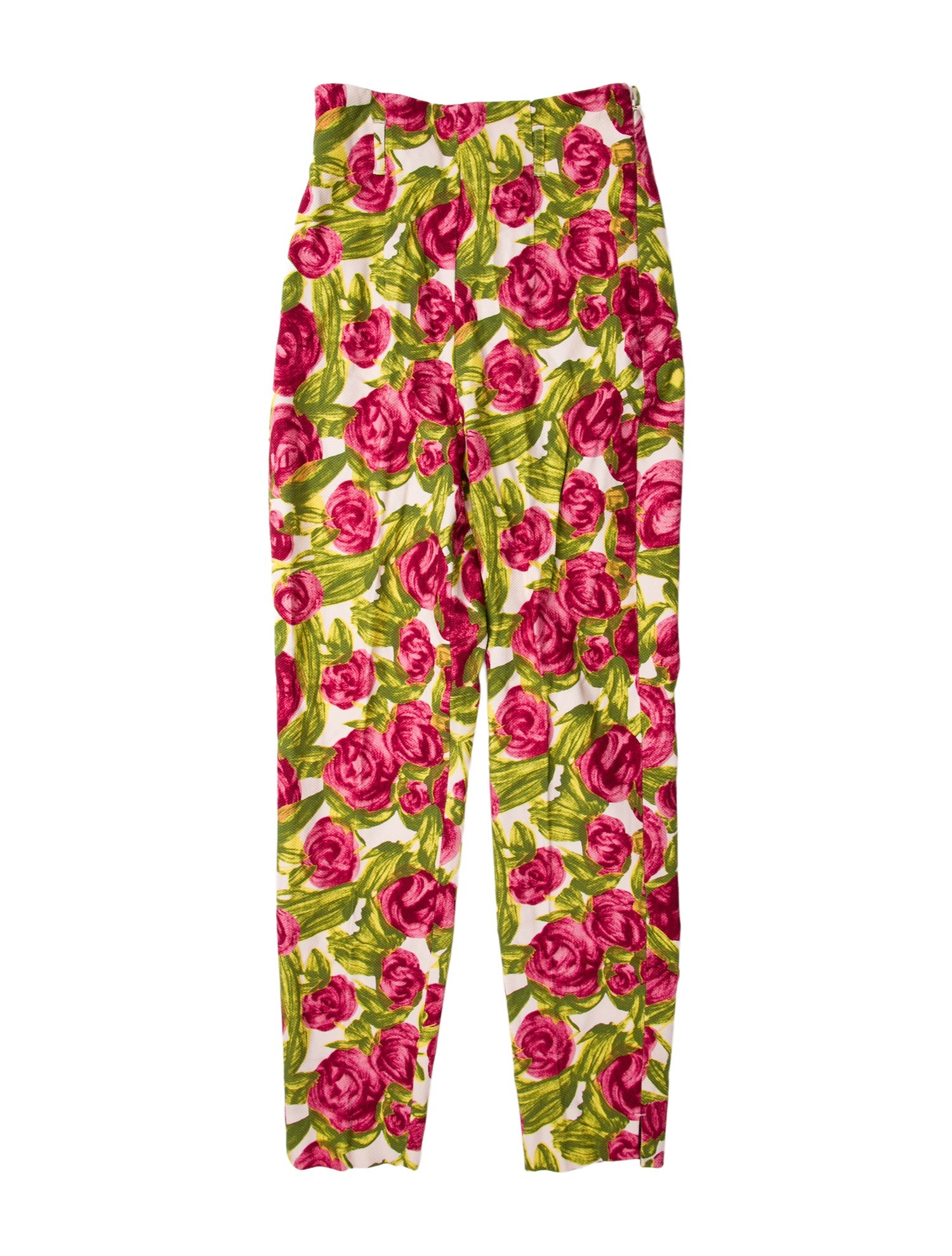 Weekend Max Mara Floral Print Skinny Leg Pants