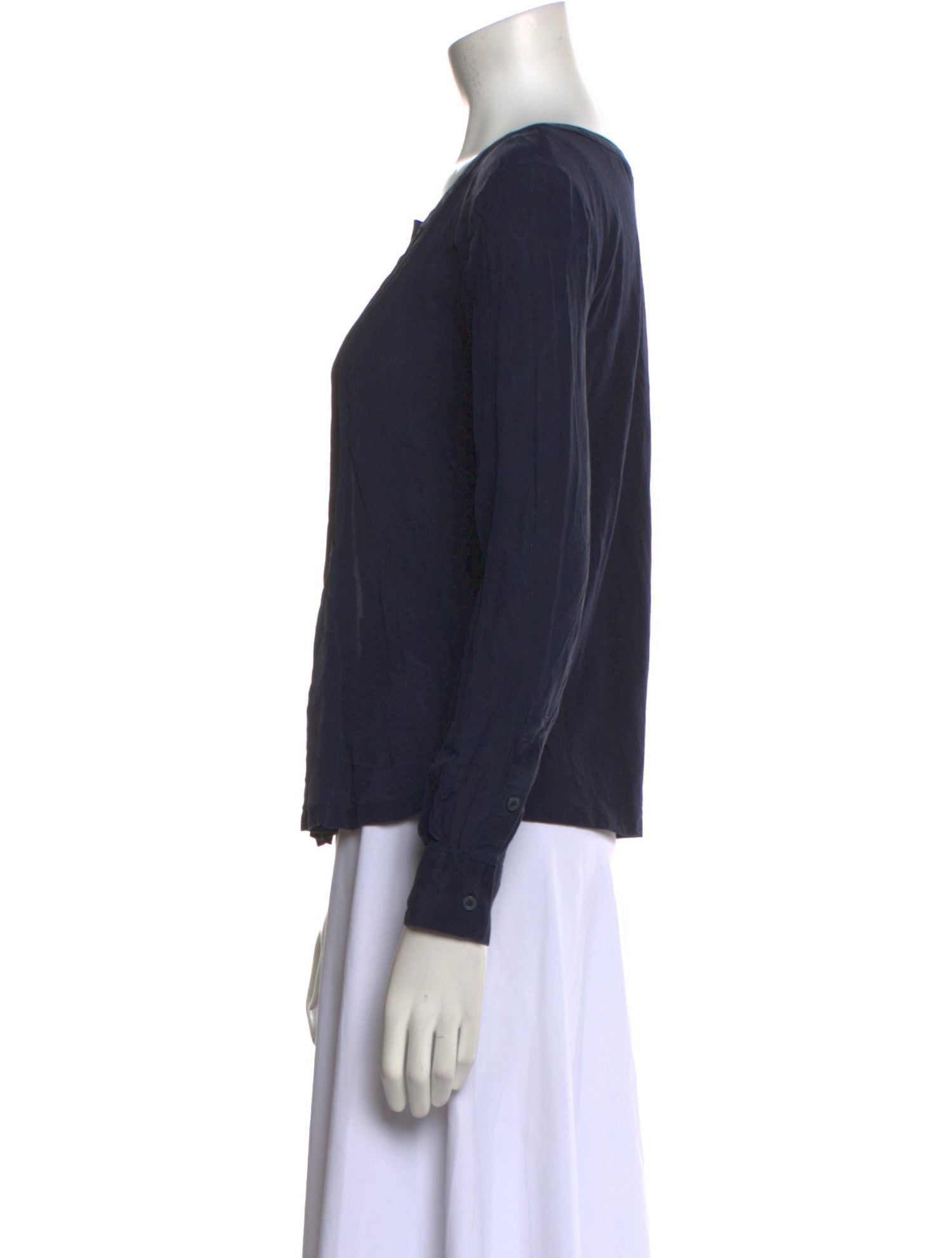 Weekend Max Mara Scoop Neck Long Sleeve Top