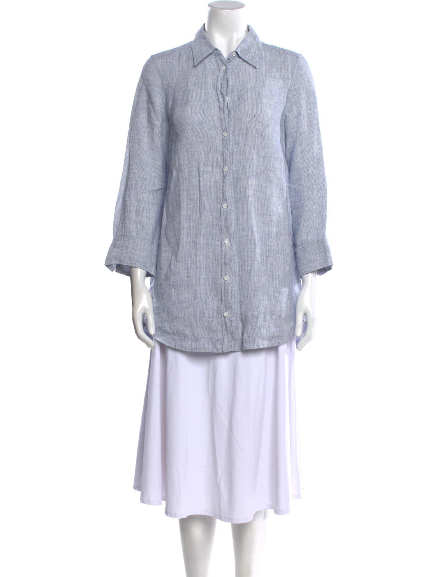 Weekend Max Mara Linen Long Sleeve Tunic