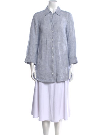 Weekend Max Mara Linen Long Sleeve Tunic