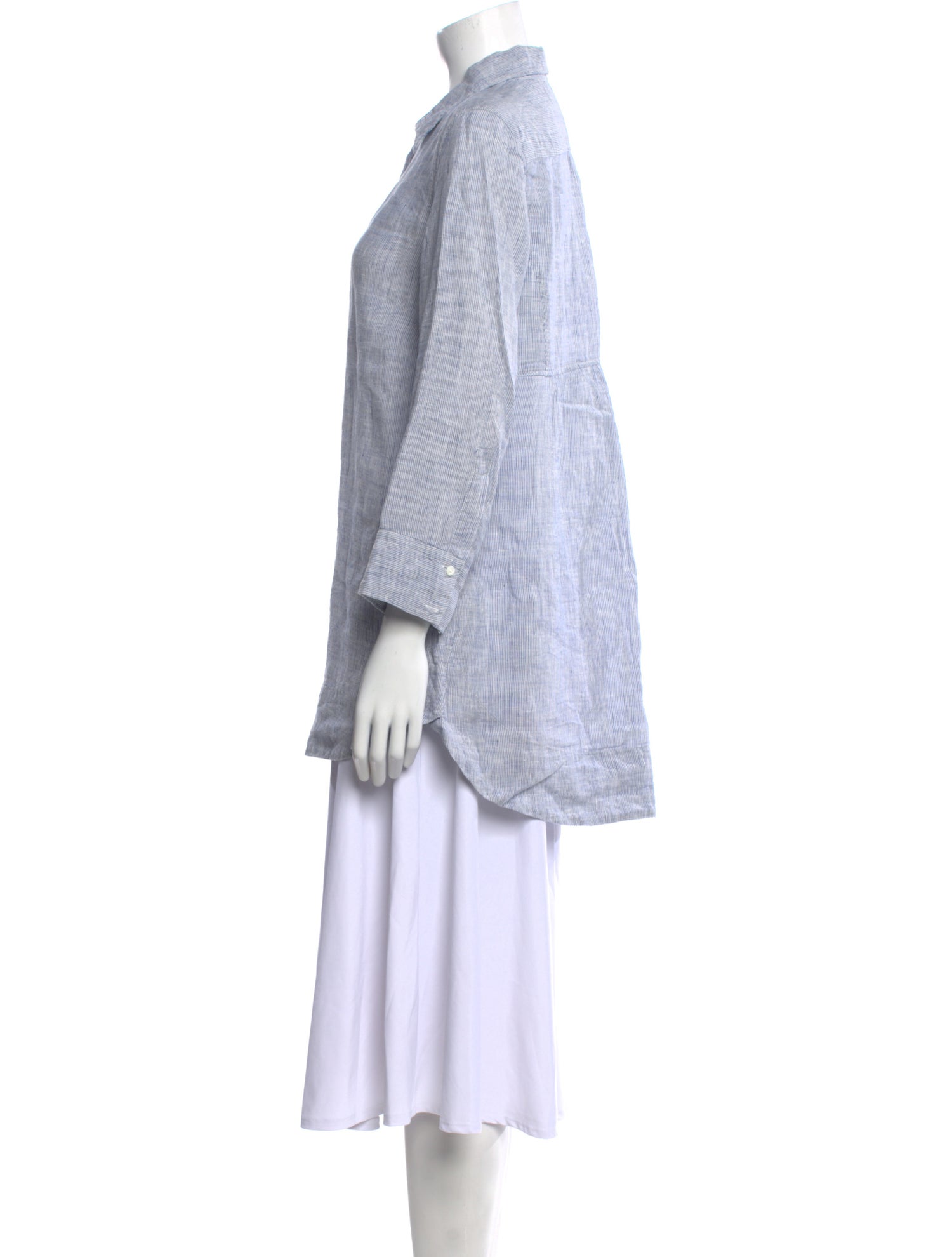 Weekend Max Mara Linen Long Sleeve Tunic