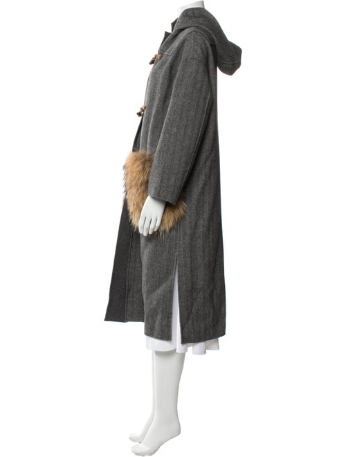 Weekend Max Mara Virgin Wool Faux Fur Coat