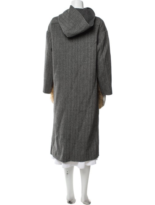 Weekend Max Mara Virgin Wool Faux Fur Coat