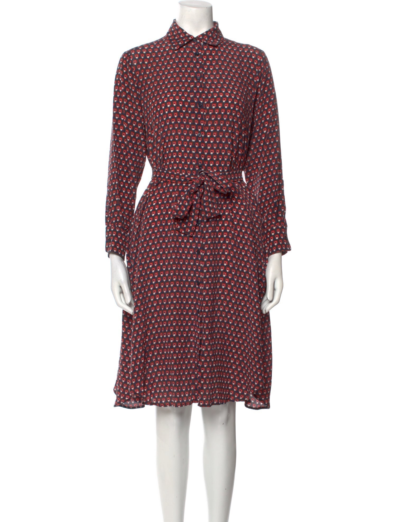 Weekend Max Mara Silk Midi Length Dress