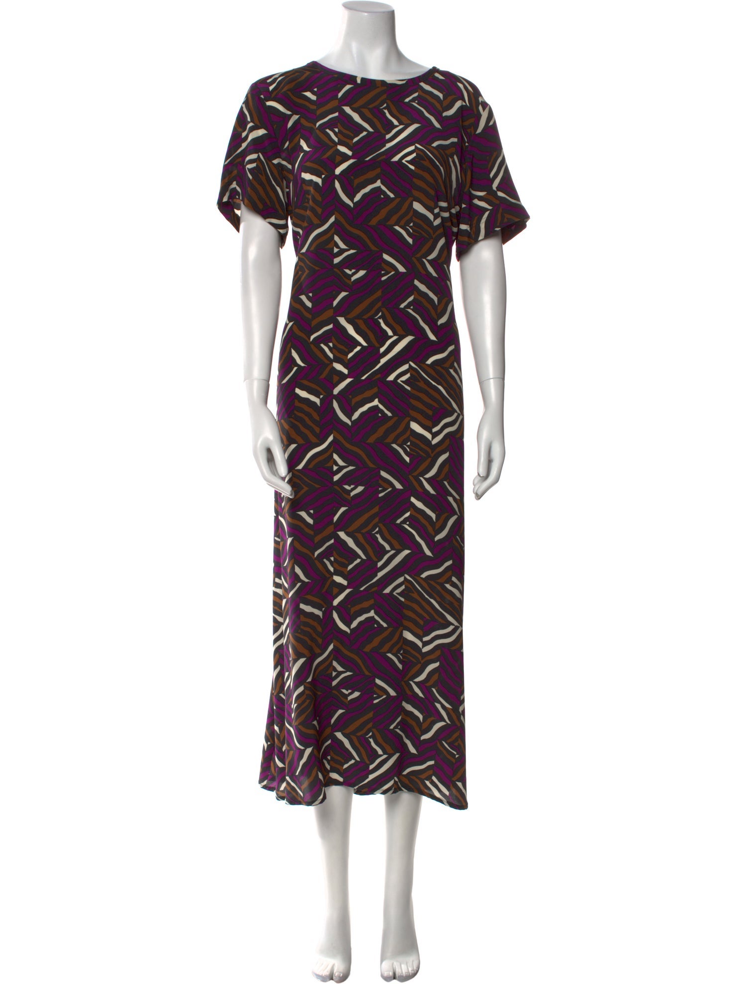 Weekend Max Mara Printed Long Dress