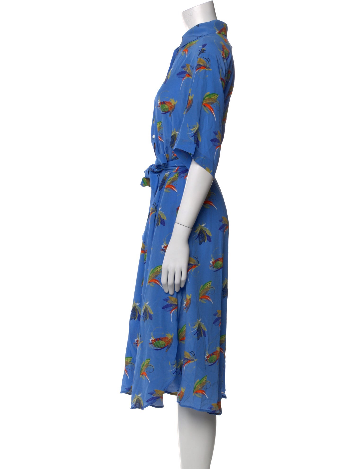 Weekend Max Mara Silk Midi Length Dress